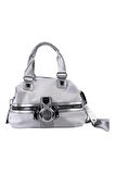 Guja C1099 Kadın El Ve Omuz Çantası Gümüş