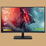 Acer Nitro 27” 240hz 1ms (hdmı+display) Adaptive-sync Full Hd Curved Monitör