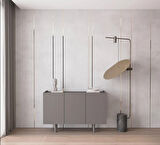 ENWOOD CAPELLA GRİ MDF 3 KAPAKLI RAFLI 120 LIK KONSOL