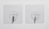 Kendinden Yapışkanlı Şeffaf Askı 5 Li Set Banyo Mutfak Askısı 