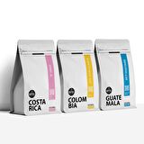 3'lü Dünya Kahveleri Seti (3x250 gr.)