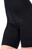 Penti Paçalı Korse-Shaper Short Siyah