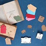 Loren 25'li Beyaz Takı Bileklik Kartı