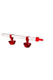 Otomatik Nipel Suluk 40 Cm Eko 2 Nipelli Yaylı Çanaklı 15 Tavukluk