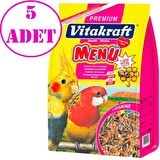 Vitakraft Premium Menü Jod Vital Paraket Yemi 1 Kg 5 AD