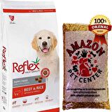 Reflex Puppy Beef Biftekli Yavru Köpek Maması Açık 1 Kg