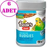 Beaks Karışık Muhabbet Kuş Yemi 750 Gr 6 AD