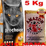 Prochoice Pro 32 Tavuklu Kısırlaştırılmış Kedi Maması Açık 5 Kg