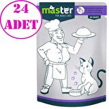 Master Kedi Konservesi Tavşanlı 80 Gr 24 AD