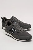 Erkek Günlük Sneaker Spor Ayakkabı FÜME-SİYAH