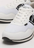 Erkek Günlük Sneaker Spor Ayakkabı BEYAZ - SİYAH