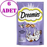 Dreamies Ördekli Kedi Ödülü 60 Gr 6AD