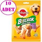 Pedigree Biscrok Köpek Ödül Bisküvisi 200 Gr 10 AD