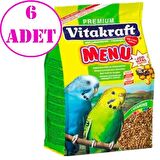 Vitakraft Menü Premium Muhabbet Kuşu Yemi 500 Gr 6 AD