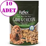 Reflex Av Hayvanlı ve Tavuklu Yumuşak Köpek Ödülü 150gr 10 AD