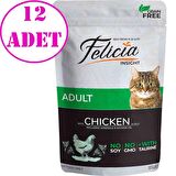 Felicia Yaş Kedi Maması Tahılsız Tavuklu 85 gr 12 AD