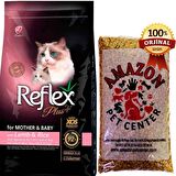 Reflex Plus Mother Baby Kuzulu Yavru Hamile ve Emziren Kedi Maması Açık 1 Kg