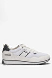 Erkek Günlük Sneaker Spor Ayakkabı BEYAZ - FÜME