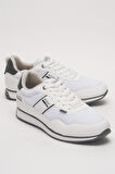 Erkek Günlük Sneaker Spor Ayakkabı BEYAZ - FÜME