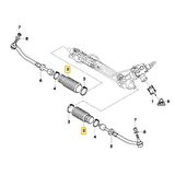 BMW E39 VE E52 DİREKSİYON KÖRÜĞÜ FEBİ OEM NO 32131092876