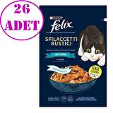 Purina Felix Ton Balıklı Lezzetli Et Dilimleri Punch 80 Gr 26 Adet