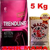Trendline Tavuklu Yavru Kedi Maması Açık 5 Kg