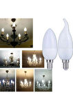 Ct-4080 7w Buji Led Ampul Kıvrık 3200k Günışığı E14