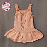 Uretti - Talia 8659 - 6199 El Örgüsü Kız Çocuk Jile Elbise - 2 Yaş