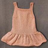 Uretti - Talia 8659 - 6199 El Örgüsü Kız Çocuk Jile Elbise - 2 Yaş