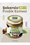 Doğal Şekersiz Fındık Ezmesi Katkısız Atıştırmalık Kahvaltılık Sürülebilir %100 Fındıklı 350gr
