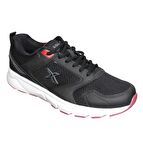 KİNETİX Erkek Beyaz Siyah Gri Fileli Sneaker Spor Yürüyüş Ayakkabısı