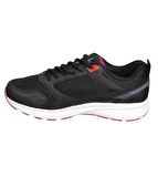 KİNETİX Erkek Beyaz Siyah Gri Fileli Sneaker Spor Yürüyüş Ayakkabısı
