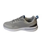 KİNETİX Erkek Siyah Gri Fileli Yazlık Sneaker Spor Yürüyüş Ayakkabısı