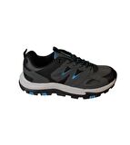 KİNETİX Erkek Siyah Gri Termo Comfort Taban Soğuya Kışa Dayanıklı Outdoor Ayakkabı