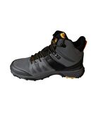 LUMBERJACK Erkek Gri Siyah Waterprof Outdoor Su Geçirmez Bilekli Bot