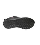 KİNETİX Kadın Siyah Beyaz Fileli Bağcıklı Comfort Taban Sneacer Spor Ayakkabı