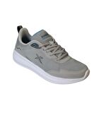 KİNETİX Erkek  Gri Siyah Fileli Sneaker Spor Yürüyüş Ayakkabısı