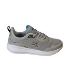 KİNETİX Erkek  Gri Siyah Fileli Sneaker Spor Yürüyüş Ayakkabısı