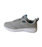 KİNETİX Erkek  Gri Siyah Fileli Sneaker Spor Yürüyüş Ayakkabısı
