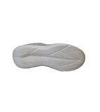 LUMBERJACK Kadın Gri Çift Örgü  Fileli Memory Foam Hafıza Taban Bağcıklı Sneacer Spor Ayakkabı
