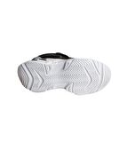 KİNETİX Kız Çocuk Siyah Beyaz Çırtlı Comfort Rahat Taban Sneaker Spor Ayakkabı
