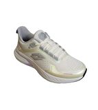 LOTTO Kadın Bej(Kırık Beyaz) Kalın Comfort Rahat Taban Bağcıklı Koşu Ayakkabısı