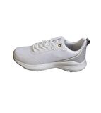 KİNETİX Kadın Gri Beyaz Sneaker Fileli Spor Yürüyüş Ayakkabısı