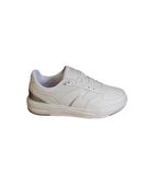 KİNETİX Kadın Beyaz Krem Comfort Rahat Taban Sneaker Spor Ayakkabı