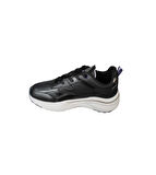 KİNETİX Kadın Siyah Kalın Taban Sneaker Yürüyüş Günlük Spor Ayakkabı