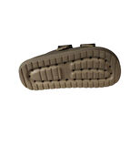 YAZKIŞ Kadın Beyaz Siyah Bej Taşlı Tokalı Çift Bantlı Pvc Deniz Havuz Plaj Bahçe GündelikTerlik