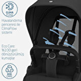 Maxi-Cosi Fame Led Işıklı Entegre Telefon Şarj Üniteli Premium Bebek Arabası Twillic Black