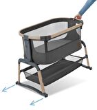 Maxi Cosi Iora Air Sallanabilen Ahşap Görünümlü Anne Yanı Beşik Beyond Graphite