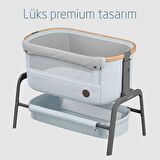 Maxi Cosi Iora Katlanabilir Anne Yanı Beşik Beyond Grey Eco