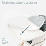 Maxi-Cosi Moa 8’i Bir Arada Çok Fonksiyonlu Mama Sandalyesi Yükseltici Tabure Yazı Masası Beyond White Eco